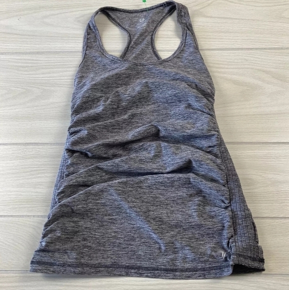 Old Navy Active Fitted Racer back Tank top Gray size medium - Picture 1 of 10